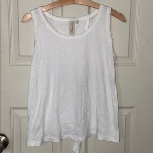 Allison Joy Tank with Open Back Slit, Size XS